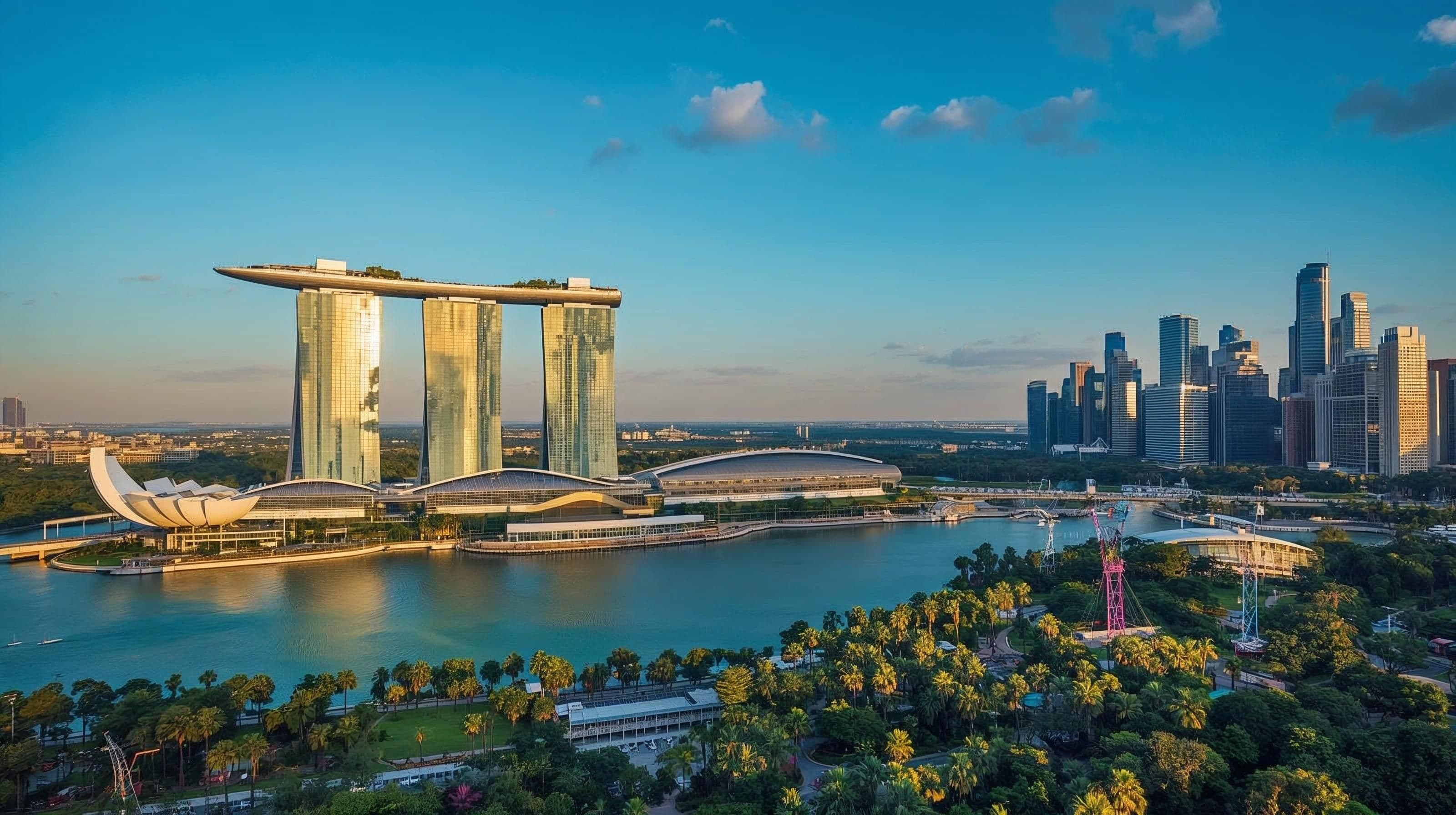 Beautiful view of Singapore